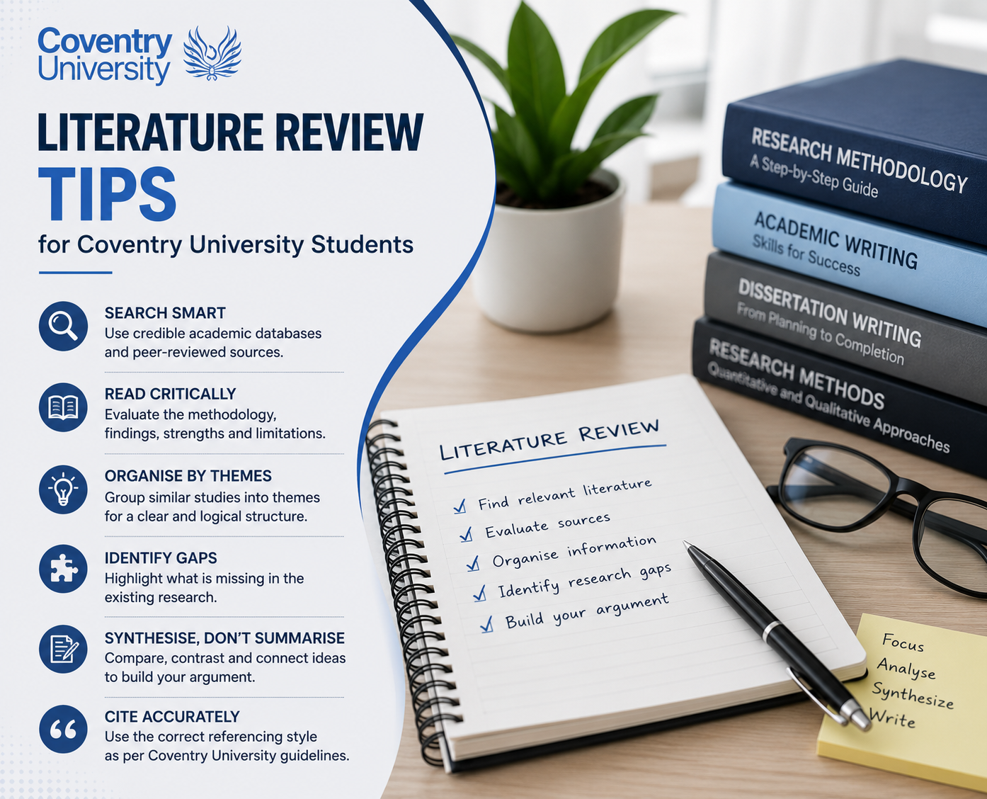 Literature Review Tips for Coventry University Students